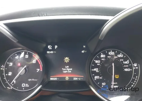 2017 Alfa Romeo Giulia Ti Awd from USA, damaged, VIN ZARFAEEN2H7560345